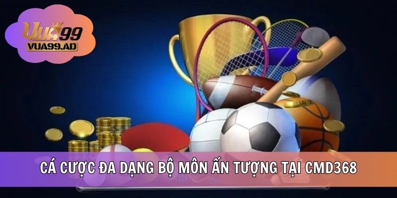 Cá cược đa dạng bộ môn ấn tượng