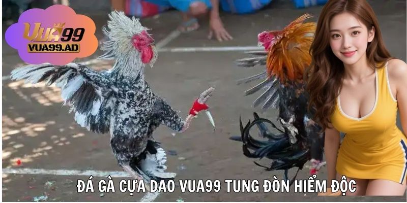 Đá gà cựa dao tung đòn hiểm độc