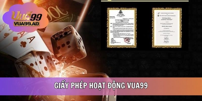 Sân chơi có đủ các giấy phép kinh doanh